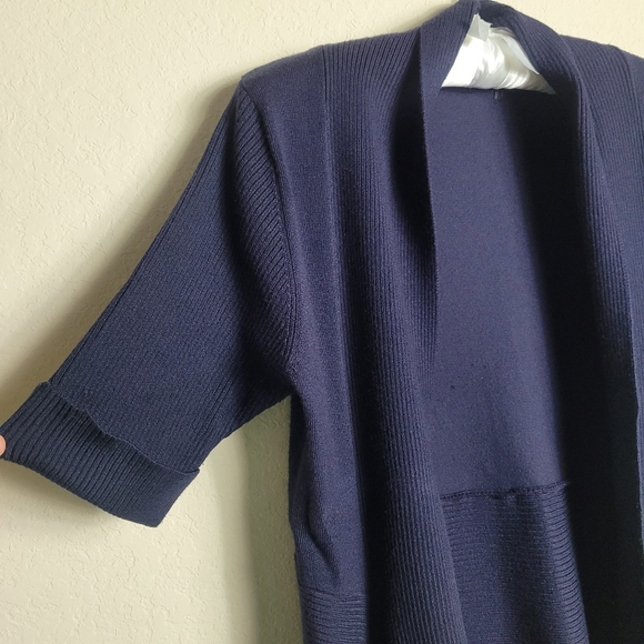Navy Blue Cardigan - Picture 2 of 4